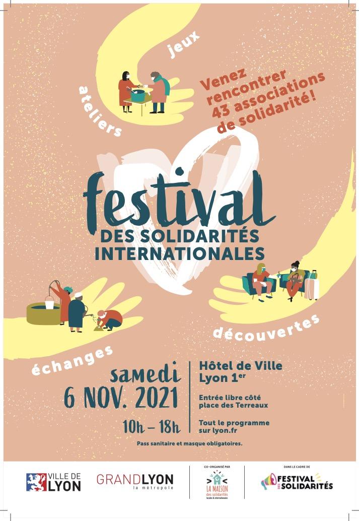 Festival des solidarites internationales lyon 06 nov 21